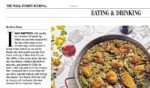 WSJ paella article+recipe