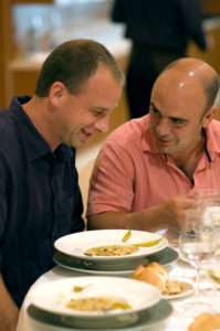 chefs John Fleer and Koldo Rodero