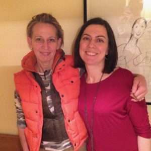 Chef Gabrielle Hamilton and Sofia Perez